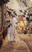 A Fete Day at Brighton James Tissot